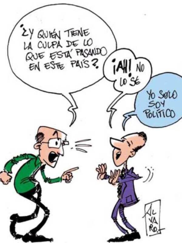 Viñeta de humor de Álvaro Peña