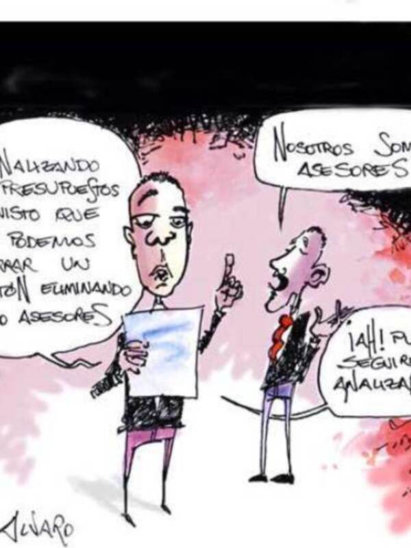 Viñeta de humor de Álvaro Peña