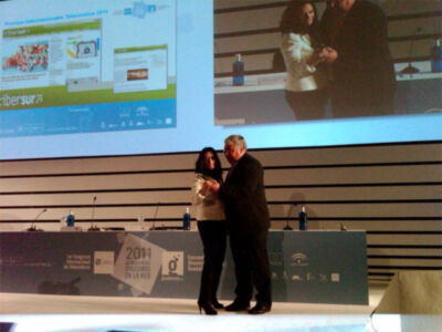 CIBERSUR RECIBE EL PREMIO INTERNACIONAL DE TELECENTROS