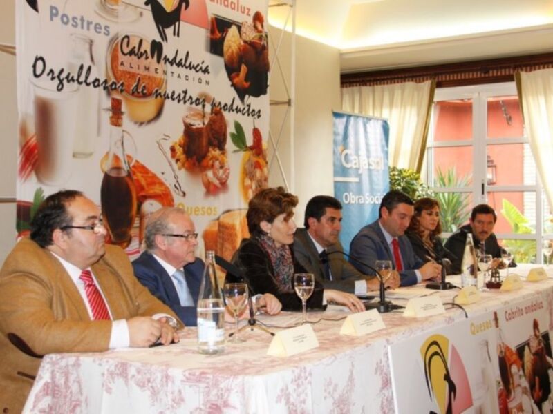El restaurante palaciego manolo mayo acoge las primeras jornadas de los productos de la cabra, de Cabrandalucía  