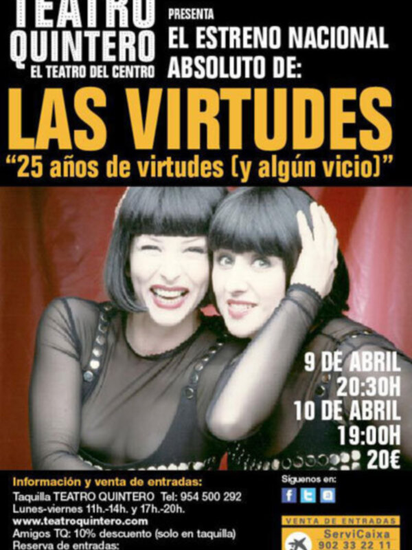 LAS VIRTUDES regresan con su 25º Aniversario