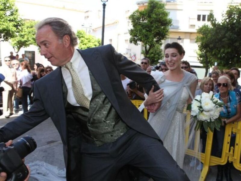Bertín Osborne, padrino de boda de su hija Eugenia