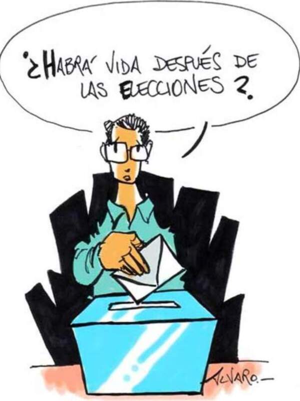 Viñeta de humor de Álvaro Peña