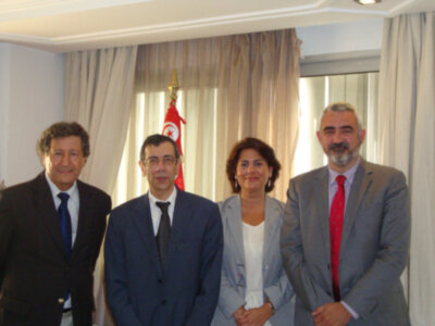 Una delegación de la UPO promueve acuerdos en Túnez para impulsar el CEI CamBio y el Centro Mediterráneo Andalusí