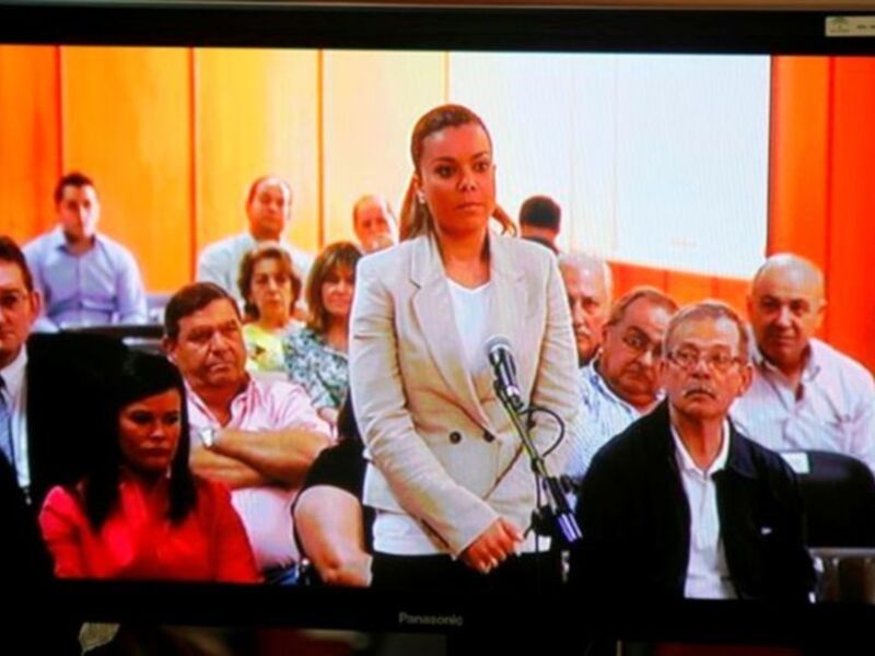 El juicio a María José campanario visto para sentencia, llega al final 