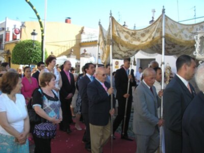 Gines celebra este jueves el Corpus Christi, una de las dos fiestas locales del municipio
