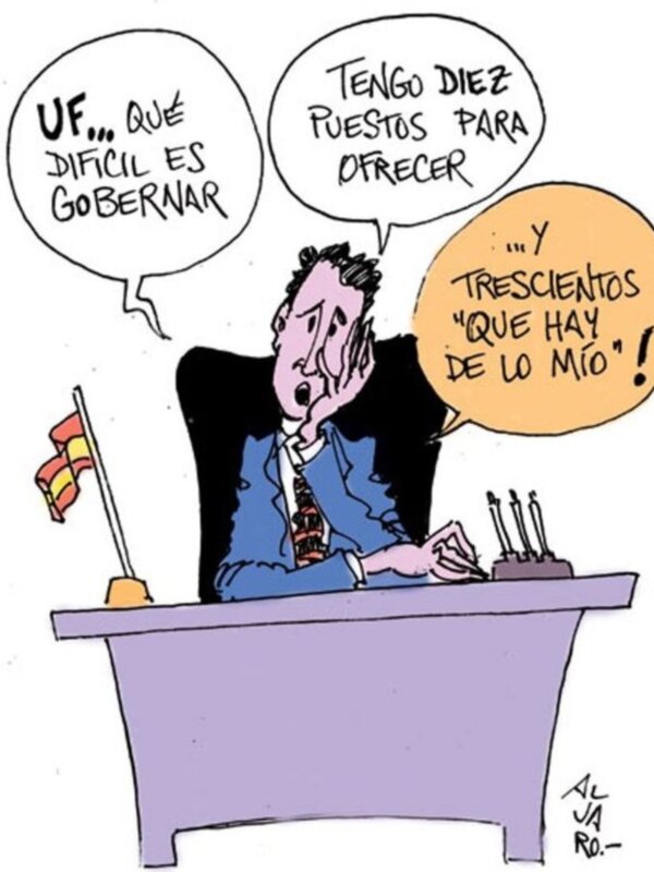 Viñeta de humor de Álvaro Peña