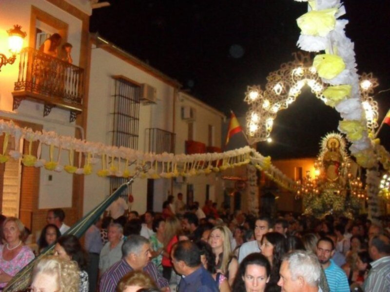 La Patrona de Carrión se trasladó a la Parroquia&#8207;