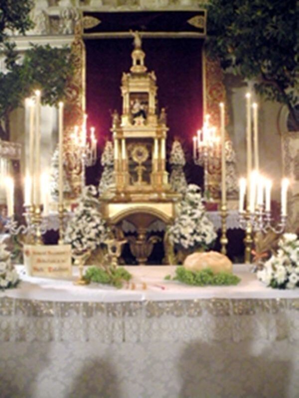 Galería de altares y balcones del Corpus Christi del centro Sevillano