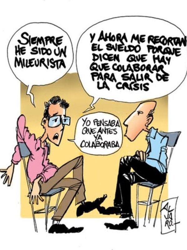 Viñeta de humor de Álvaro Peña