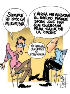 Viñeta de humor de Álvaro Peña