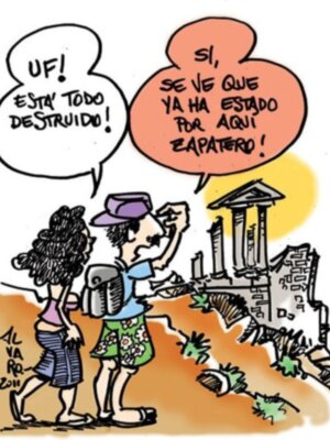 Viñeta de humor de Álvaro Peña