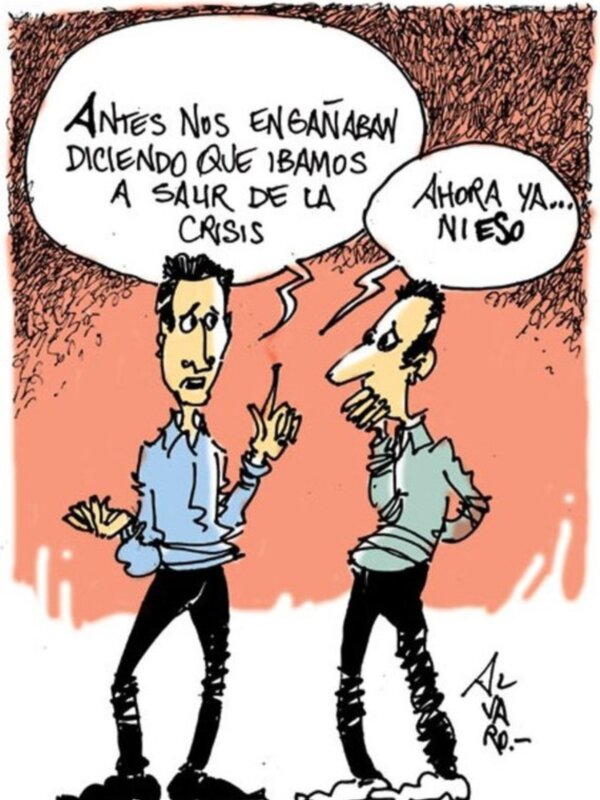 Viñeta de humor de Álvaro Peña