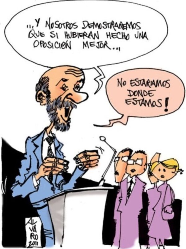 Viñeta de humor de Álvaro Peña