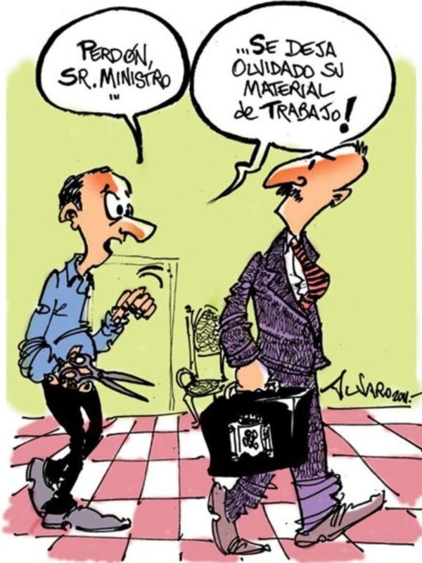 Viñeta de humor de Álvaro Peña