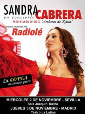 Sandra Cabrera, presenta nuevo disco