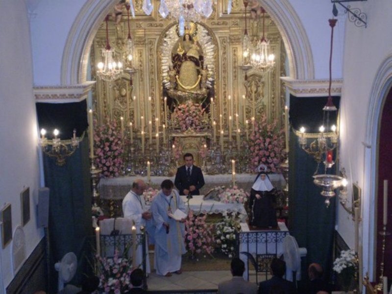 Día de Santa Ángela de la Cruz y Novena de Ánimas en la Hdad de Consolación de Carrión de los Céspedes