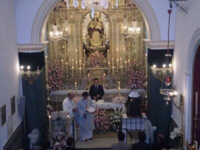 Día de Santa Ángela de la Cruz y Novena de Ánimas en la Hdad de Consolación de Carrión de los Céspedes