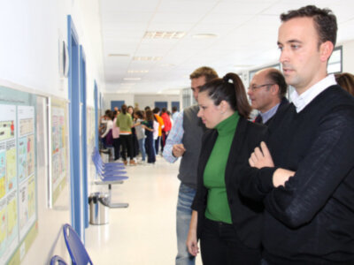 Una exposición sobre el derecho sanitarios de los niños, en el centro de salud palaciego "San Isidro"