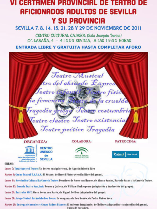 La Cazuela Teatro presenta su obra "DESATINOS DE AMOR CON HUMOR"