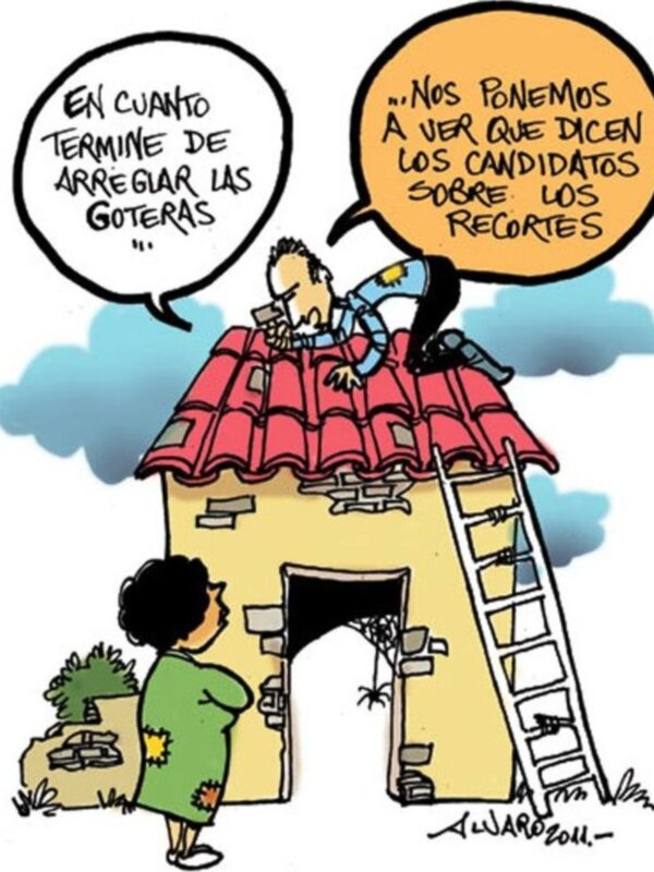 Viñeta de humor de Álvaro Peña