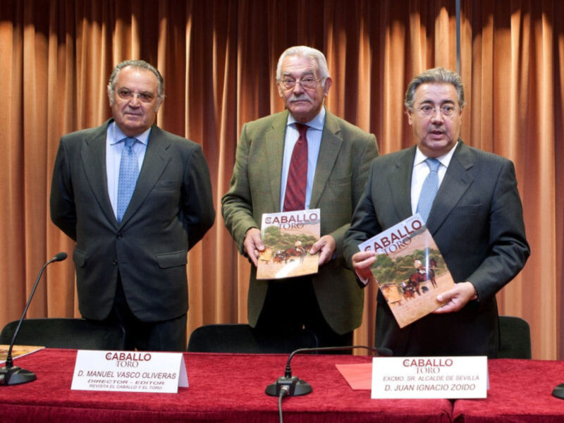 Presentación de la revista de Caballos y Toros de Manuel Vasco