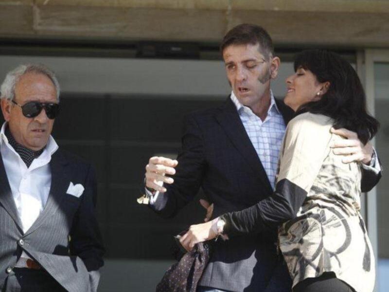 Padilla sale del hospital