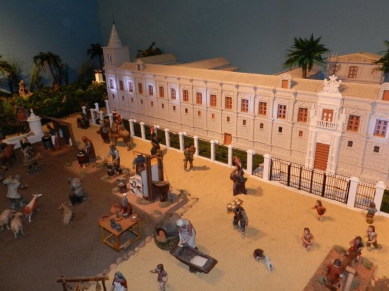 La Asociación Belén de la Solidaridad y las Asociaciones de Trasplantados de Sevilla inauguran la 10ª edición del Belén de la Solidaridad