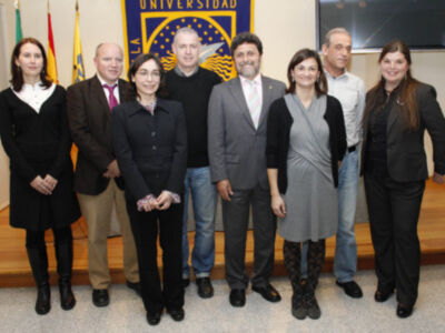 Toma de posesión de Modesto Luceño como vicerrector de Estudiantes, Deporte y Medio Ambiente de la UPO