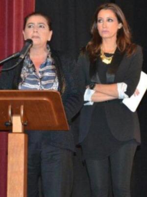  María del Monte recibe un caluroso homenaje del pueblo de Bormujos con motivo del día de la mujer