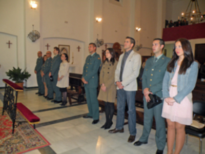 En la Parroquia de San Pio X  de Viar, perteneciente a la pedanía de Alcalá del Río,  se confirmaron espiritualmente varios agentes de la guardia civil.