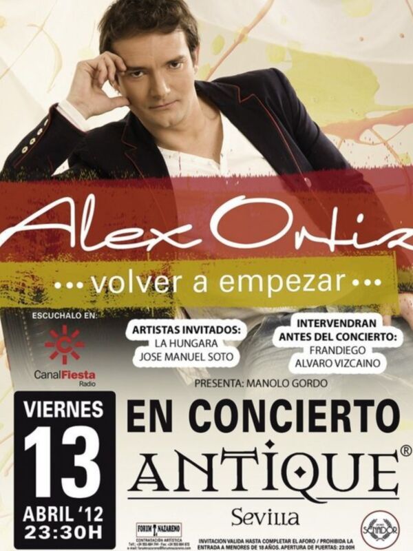 Alex Ortiz...volver a empezar...