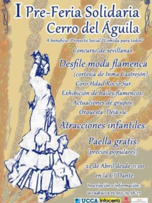 Pre-feria solidaria en el cerro del Águila
