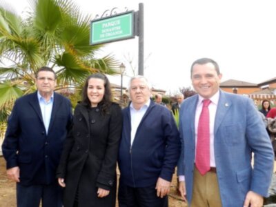 Inaugurado el "parque donantes de órganos" en Umbrete