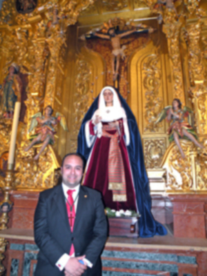 Elegido el Pregonero del XIV Exaltación juvenil de la Santa Cruz de Alcalá del Río (Sevilla).