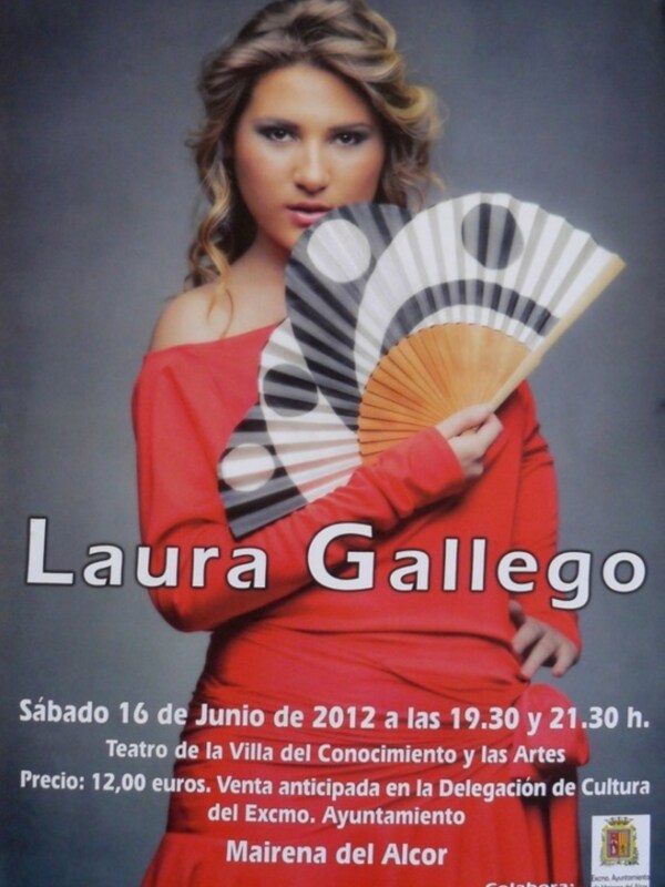 Laura Gallego en concierto en el Teatro de Mairena