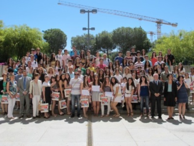 Estudiantes andaluces son premiados por Francia por su uso del idioma