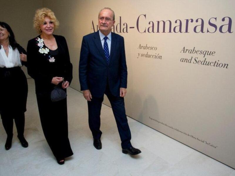 La baronesa Thyssen en Málaga tras el acercamiento a su hijo Borja