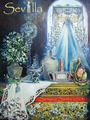 El cartel de la Semana Santa sevillana 2013 atrapado en una pintura