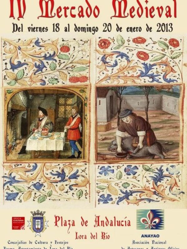 Lora del Río acogerá del 15 al 17 de febrero el IV Mercado Medieval