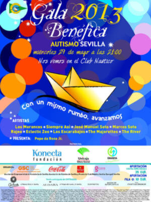 La XIV Gala de Autismo Sevilla, en el Club Náutico