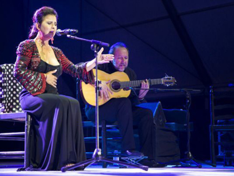 TRIUNFO ROTUNDO DE MARÍA JOSÉ SANTIAGO EN LA BIENAL DE FLAMENCO EN MÁLAGA