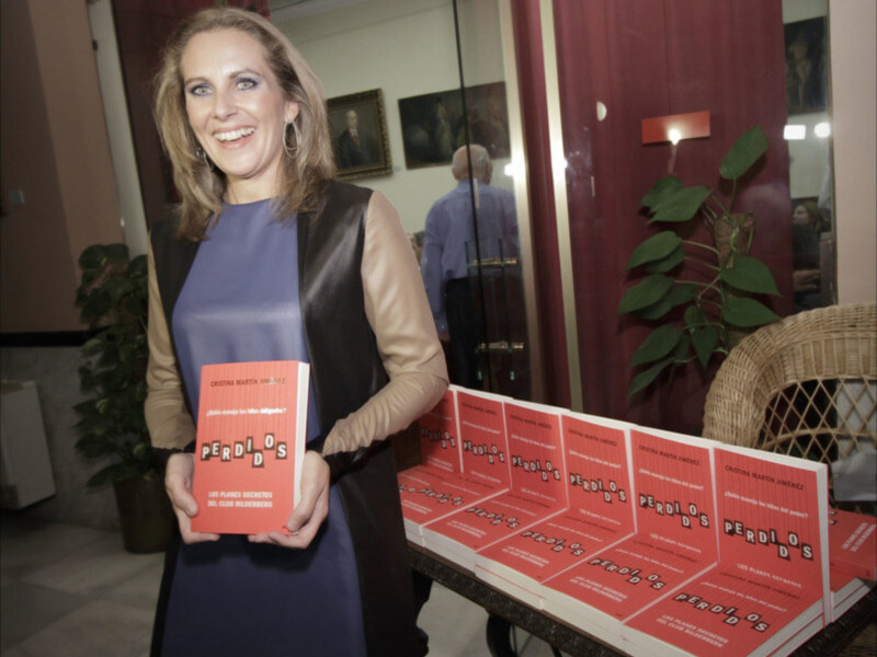 Cristina Martín presenta en el Ateneo de Sevilla su último libro Perdidos