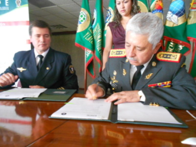 Importante Convenio entre la Universidad de las Fuerzas Armadas del Ecuador y el reconocido investigador Jaime Parejo