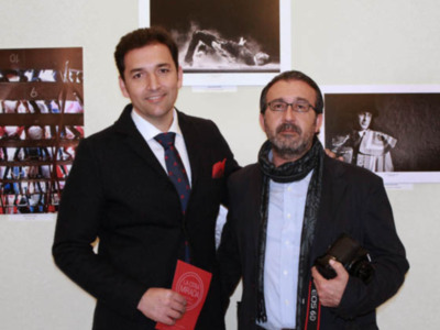 Inauguración de la exposición fotográfica La otra mirada, de David Pineda y Esteban Abión en eL Hotel Vincci La Rábida de Sevilla