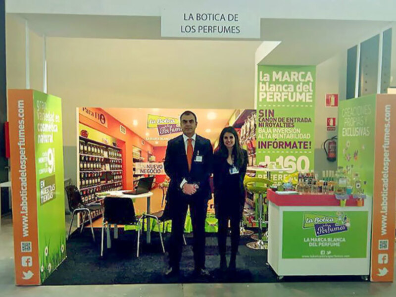 La Botica de los Perfumes participa durante el último mes en las ferias Franquishop, Franquiatlantico y Franquicat