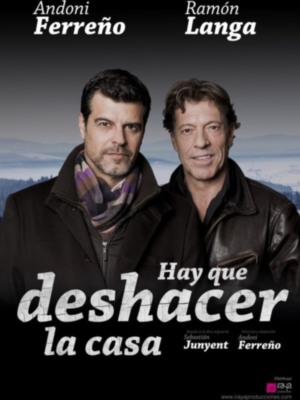 Andoni Ferreño y Ramon Langa "deshacen su casa" en el Teatro Quintero el Viernes