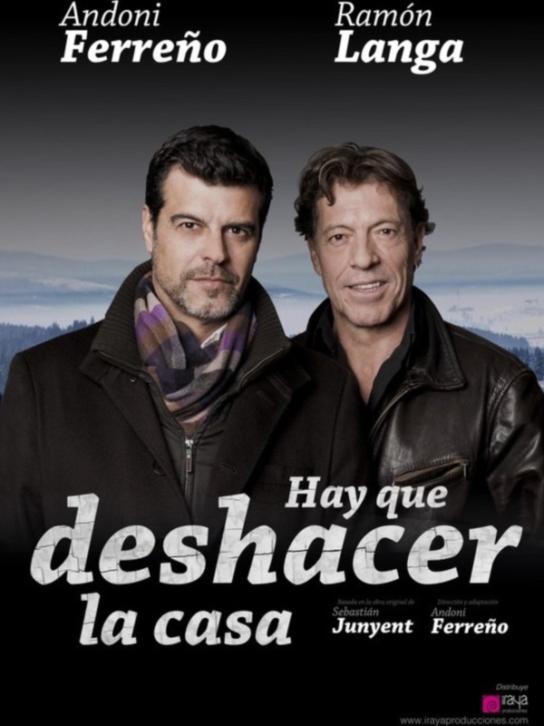 Andoni Ferreño y Ramon Langa "deshacen su casa" en el Teatro Quintero el Viernes