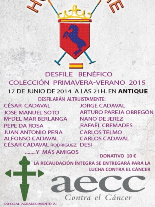 Horse Time presenta su nueva colección a beneficio de la Aecc con muchas caras conocidas