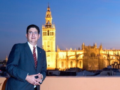 José Joaquín Gallardo, decano del Colegio de Abogados de Sevilla ,el vicepresidente de la Abogacía  aspira a su quinto mandato en Sevilla